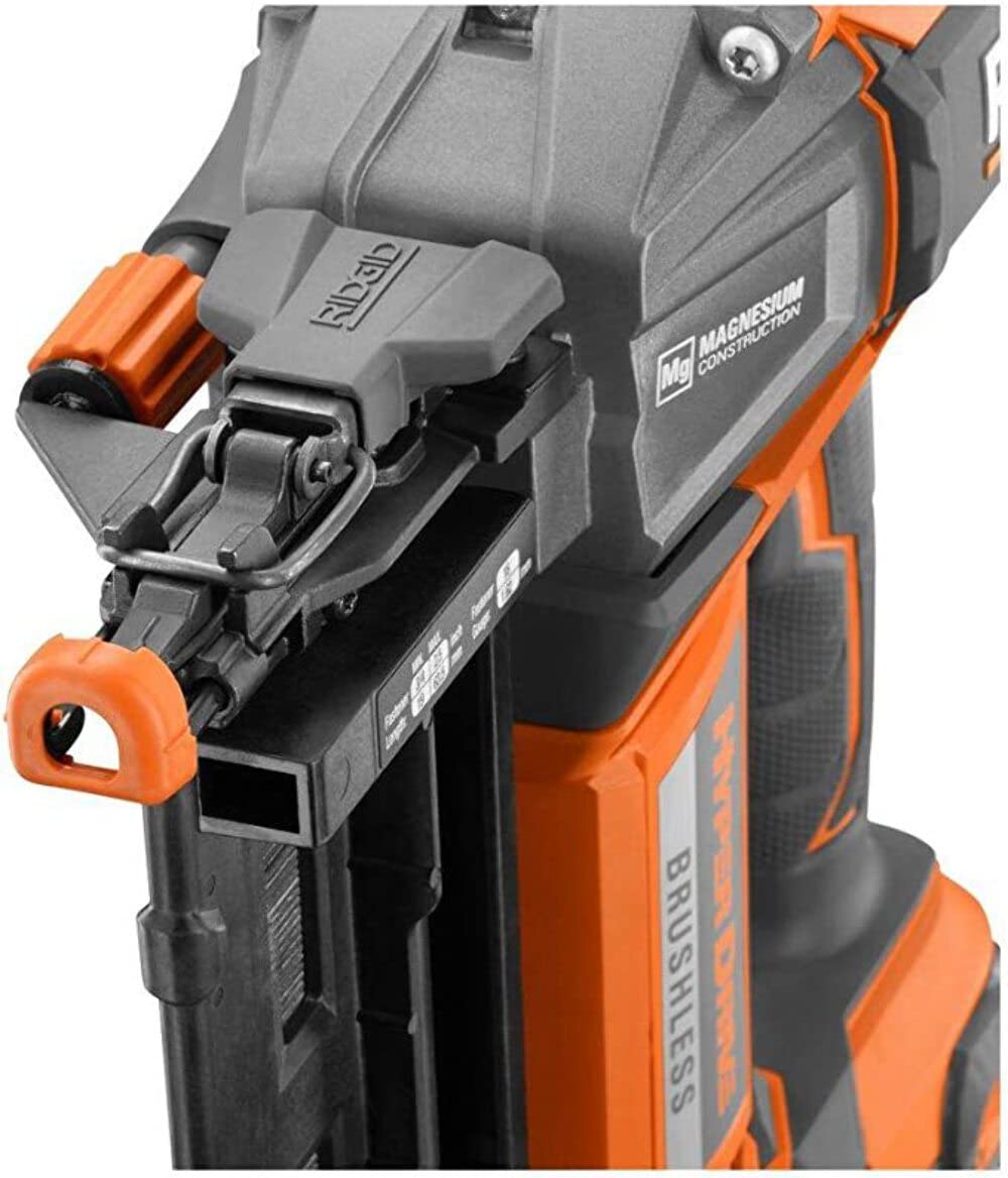 Ridgid HyperDrive 16 Gauge 18v Brushless 2-1/2 In. Straight Finish Nailer