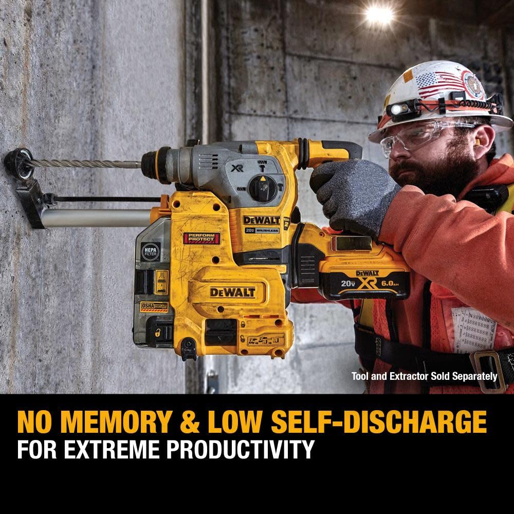 DEWALT 20V MAX Battery, Premium 6.0Ah (DCB206)