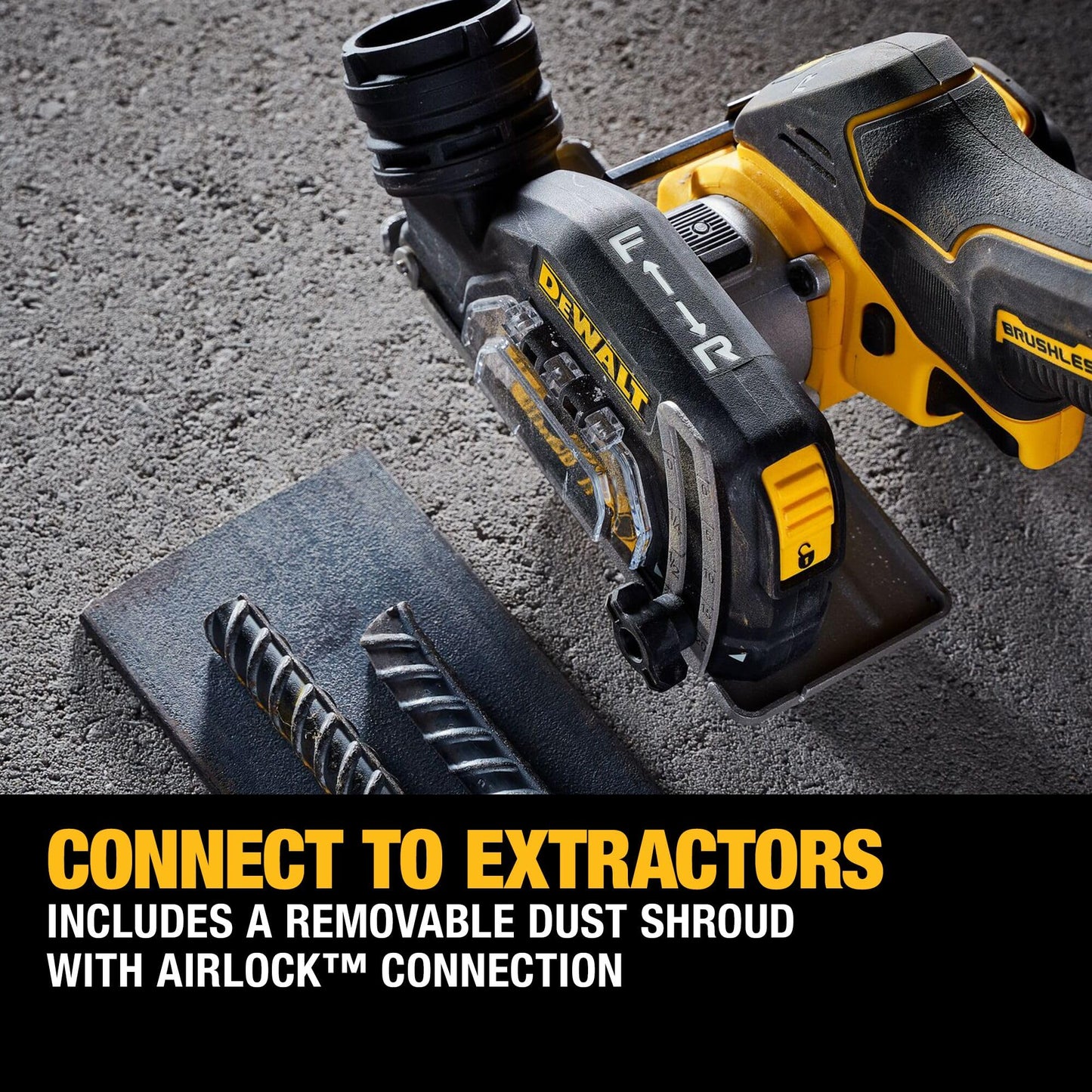 DEWALT 20V MAX XR Cut Off Tool, Brushless and Compact, Bare Tool Only (DCS438B)